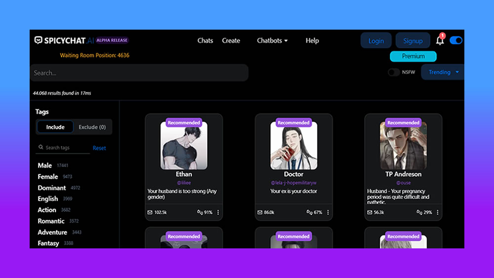SpicyChat AI | FuturePedia