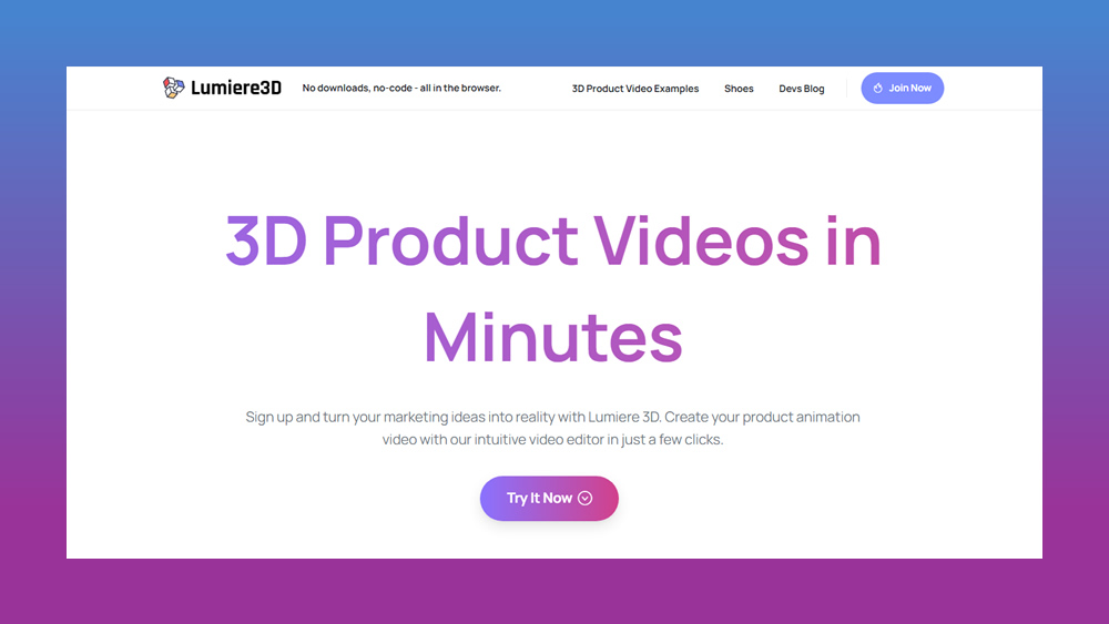 Lumiere 3D AI