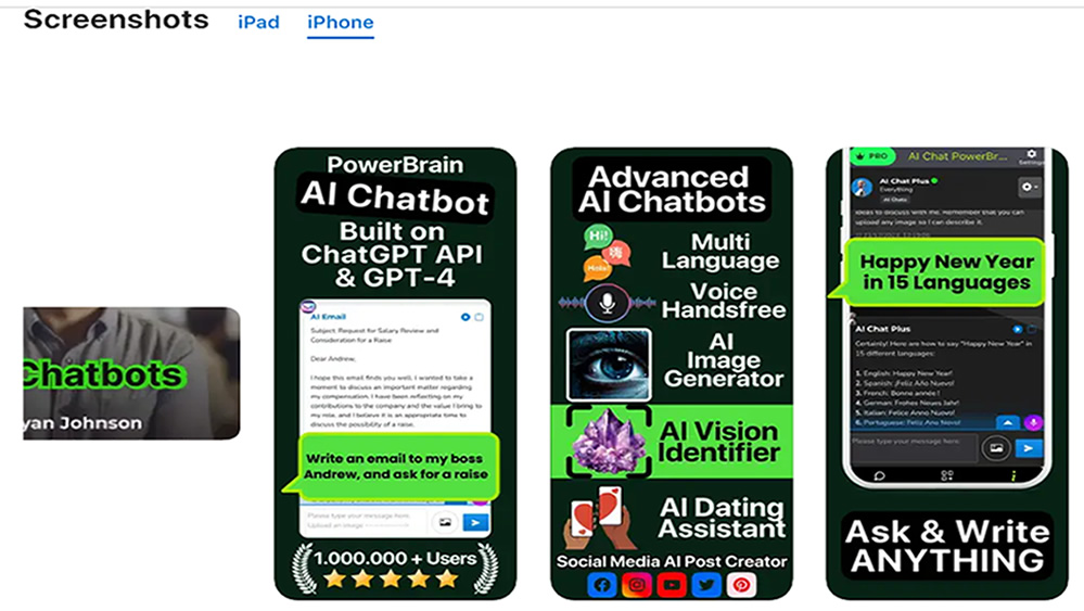 Chat de IA PowerBrain 2