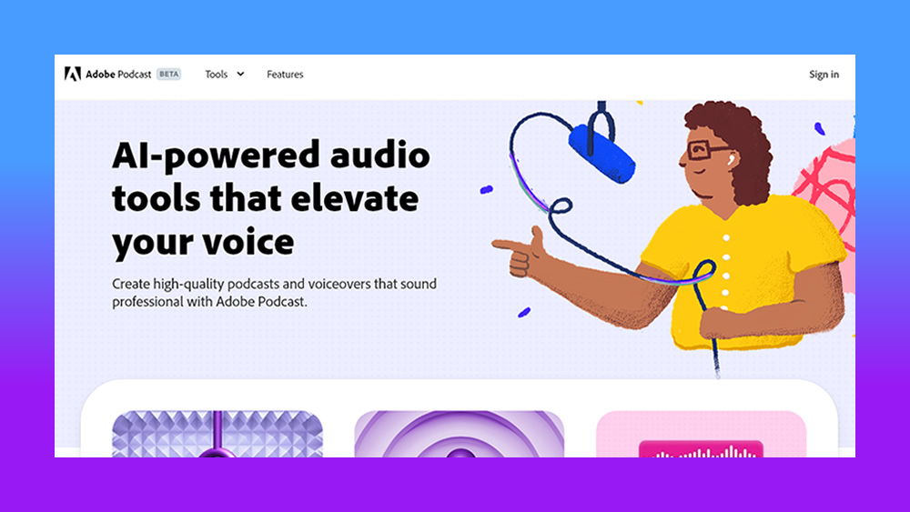 Adobe Podcast AI