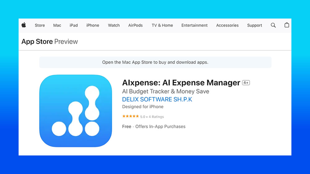 AIxpense AI Expense Manager