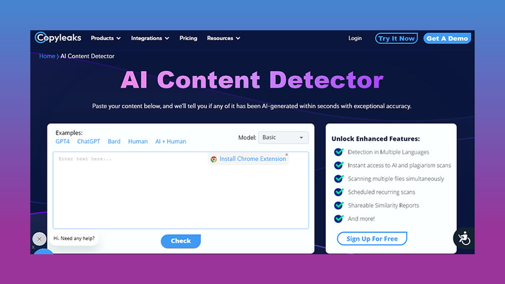 Copyleaks AI