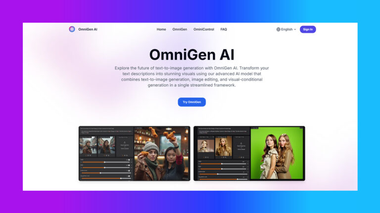 OmniGen AI: The Future of Text-to-Image Generation