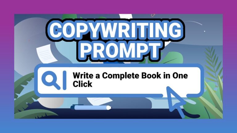 Prompt: Write a Complete Book in One Click