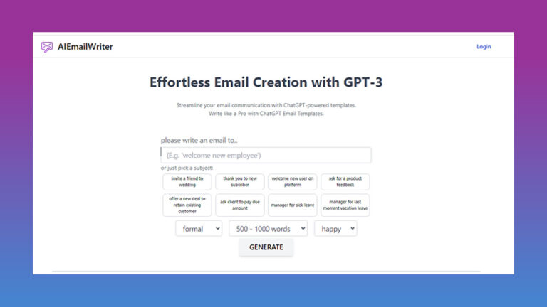 AI Email Writer