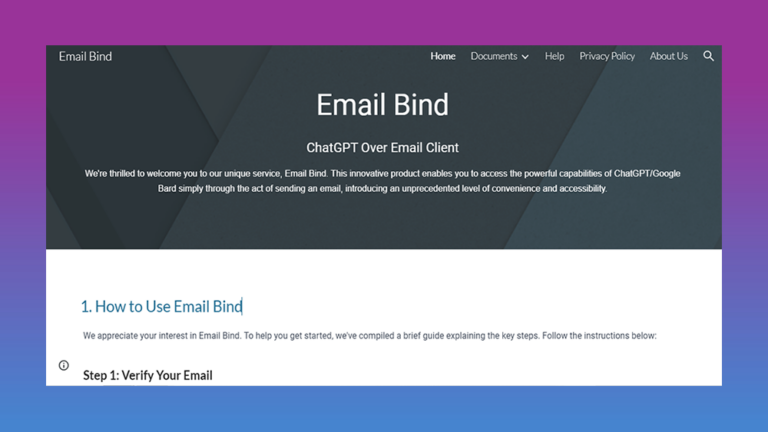 Email Bind