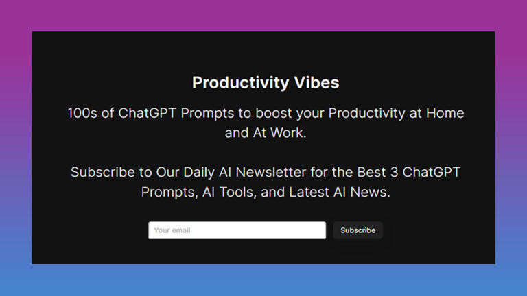 Productivity Vibes