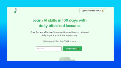 100 days of AI