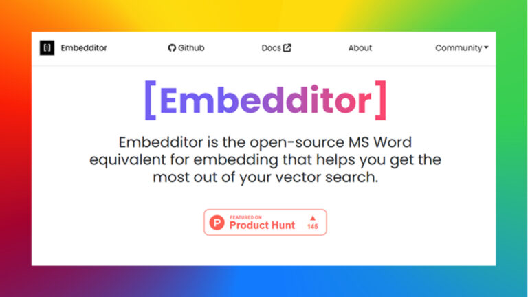 Embedditor