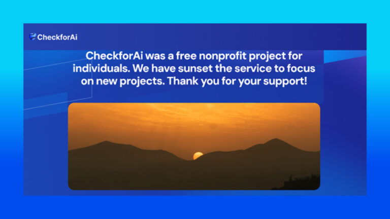 CheckForAI