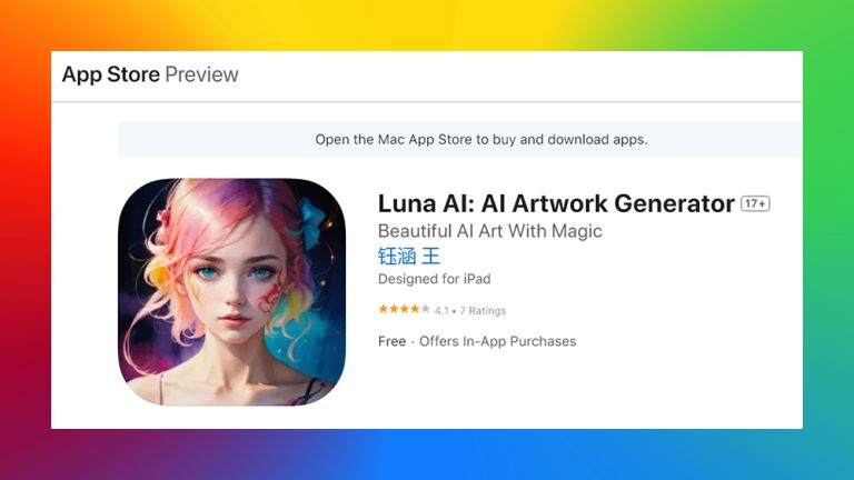 Luna AI Artwork Generator
