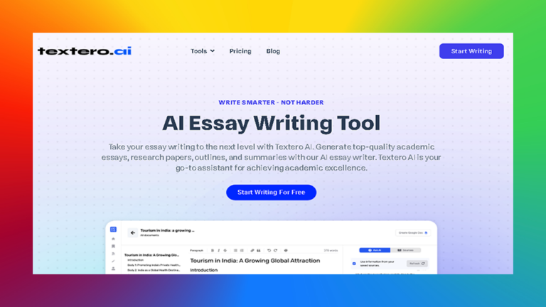 Textero.ai AI Essay Writer