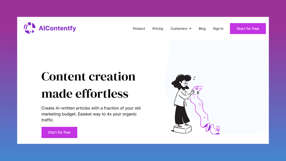 Aicontentfy AI