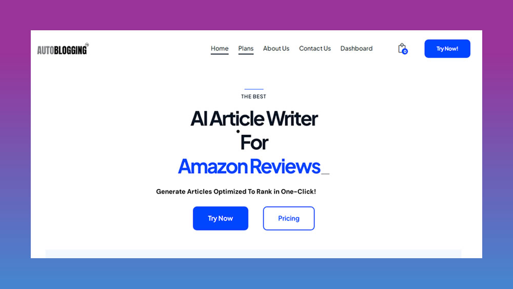 Autoblogging AI
