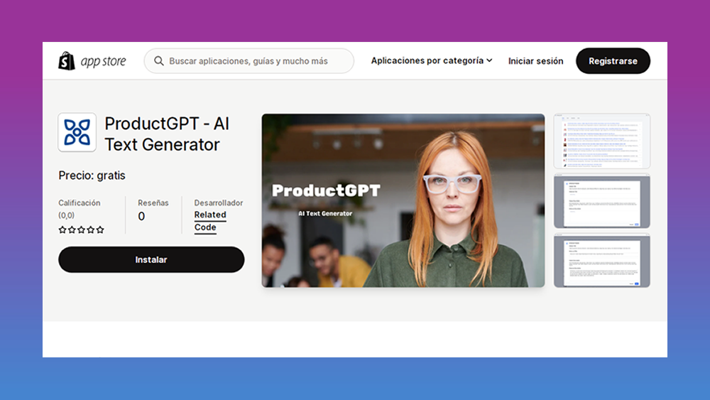 ProductGPT AI