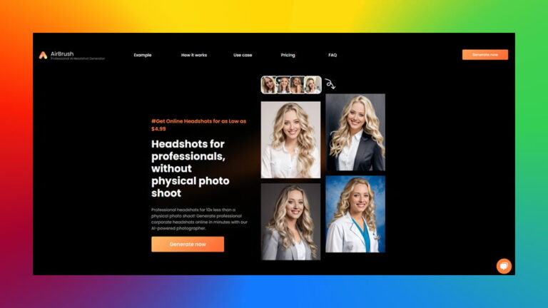 AirBrush AI Headshots