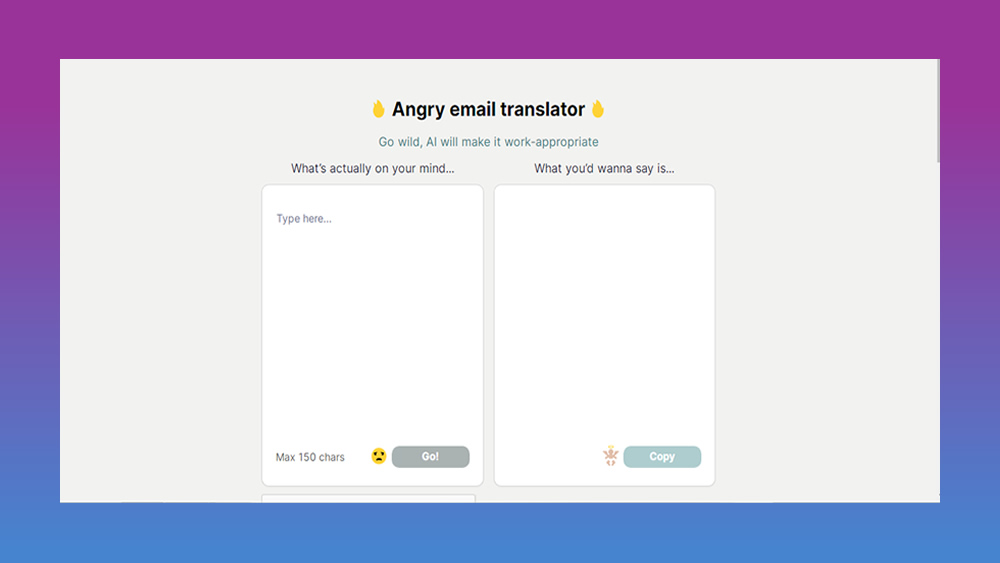 Angry Email Translator AI
