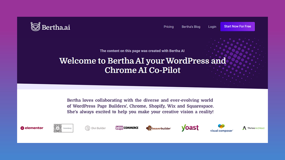 Bertha AI