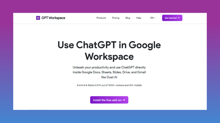 GPT Workspace AI