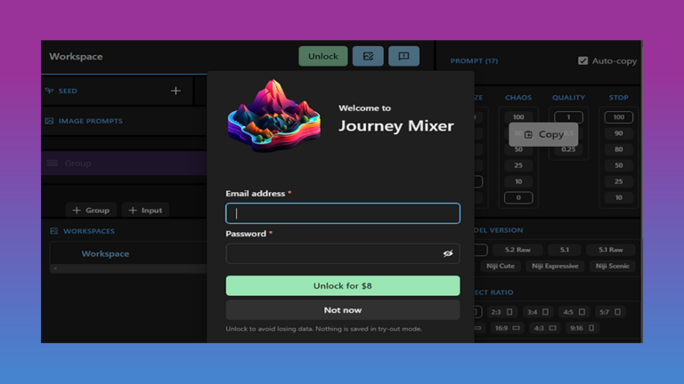Journey Mixer AI