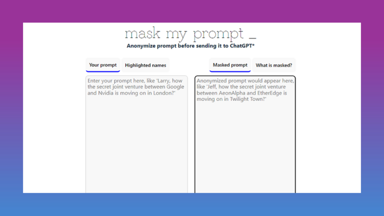 MaskmyPrompt AI