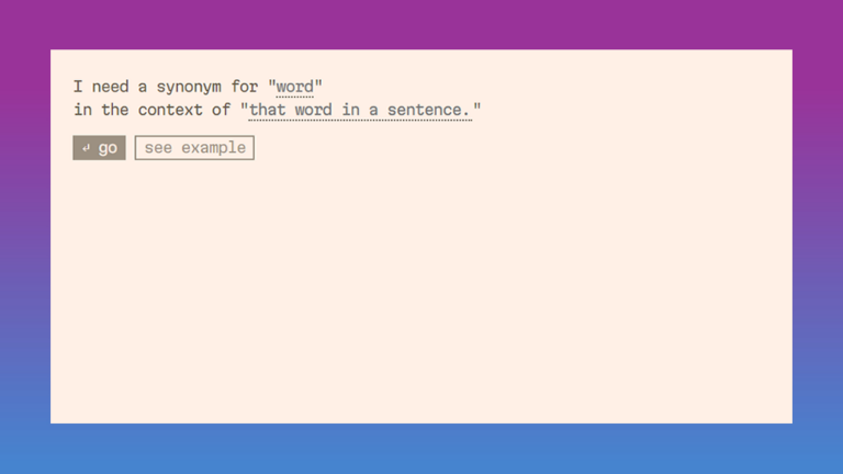 Better Synonyms AI