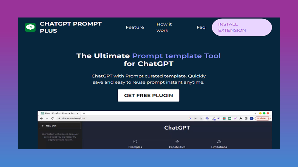 ChatGPT Prompt Plus AI