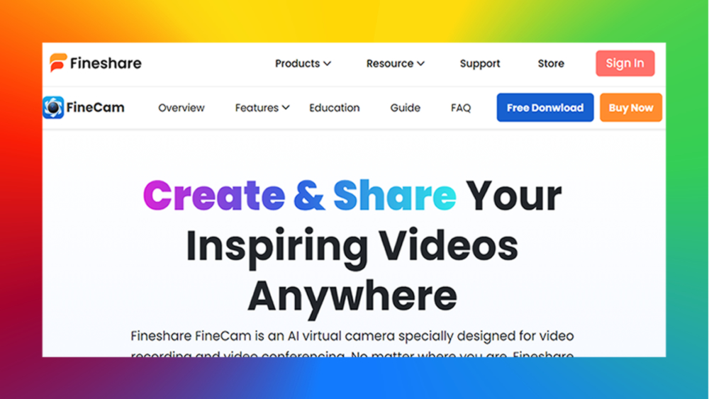 FineShare FineCam AI