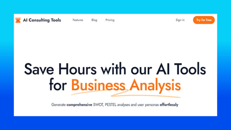 AI Consulting Tools