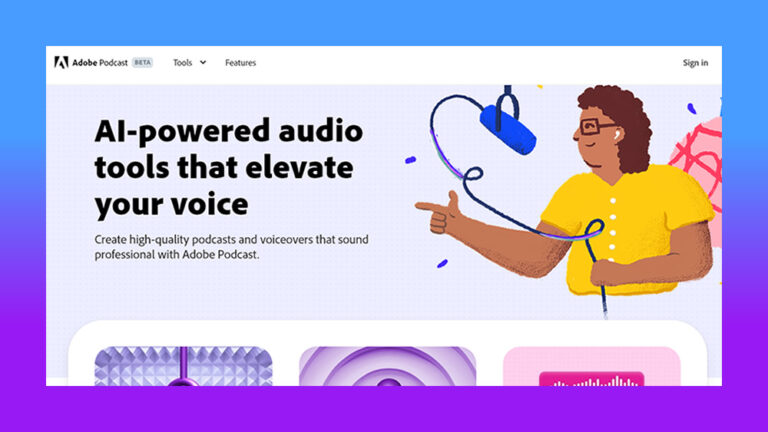 Adobe Podcast AI