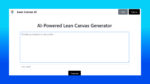 Lean Canvas AI
