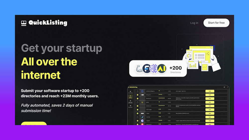 Quicklisting