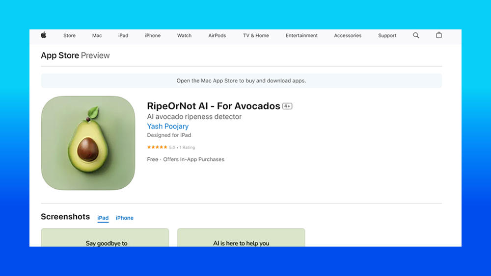 RipeOrNot AI