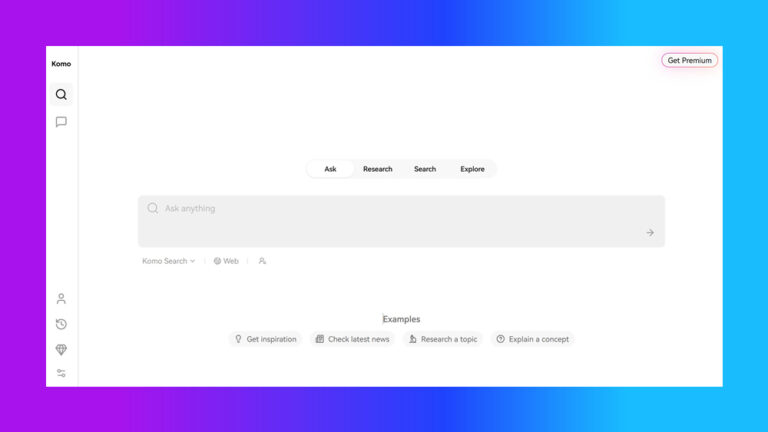 Komo Search AI