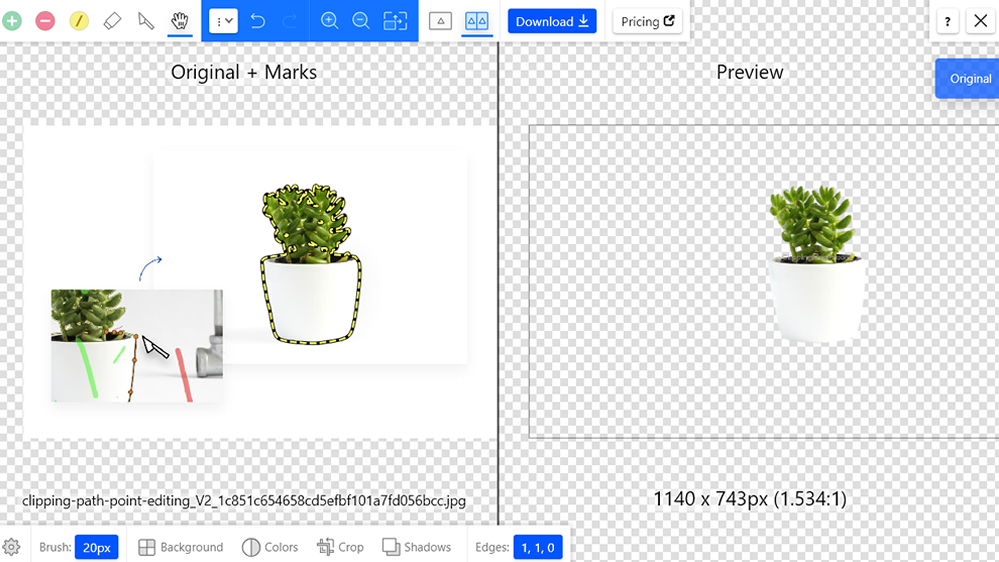 clippingmagic IA 2