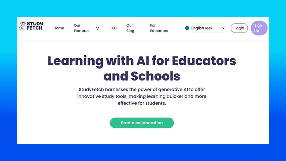 studyfetch AI