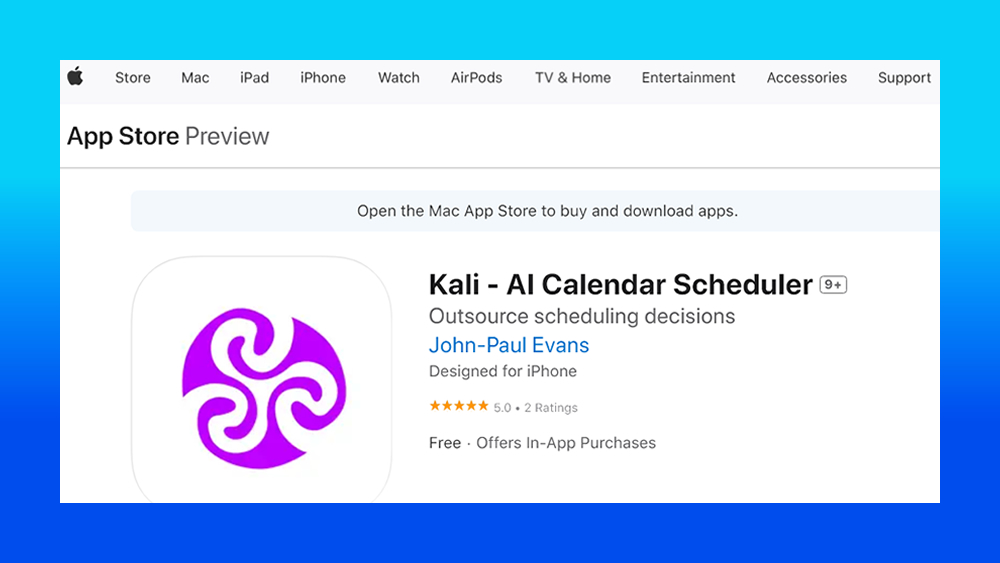 Kali Calendar Scheduler AI