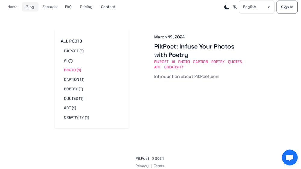PikPoet IA 2