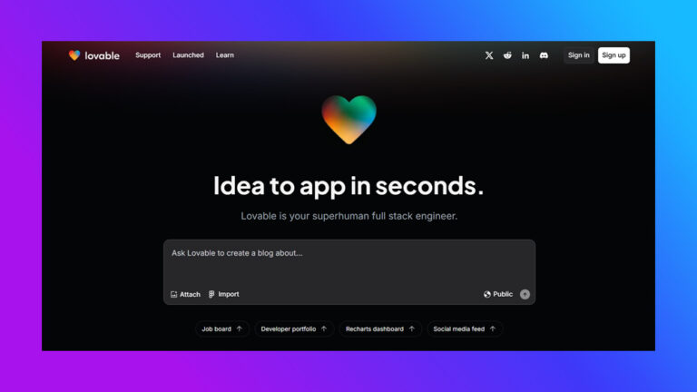 Lovable: O Futuro do Desenvolvimento de Aplicativos de IA Sem Código